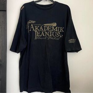 Vintage rare baggy y2k akademik t shirt